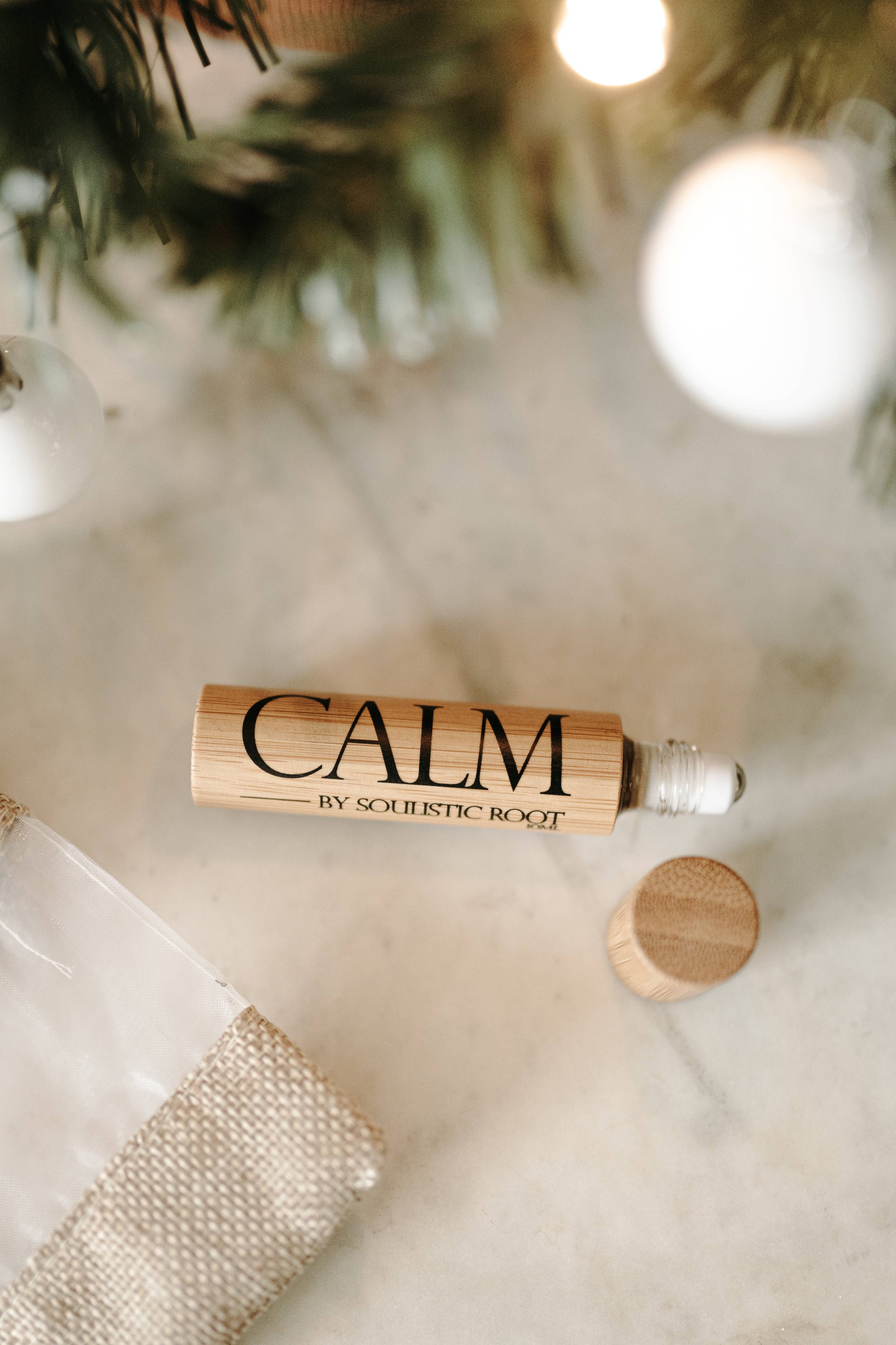 Soulistic Root - Essential Oils & Self Care Gifts - Vente Roll-on aux huiles essentielles - Calm Roller- Décorations de Noël | Décorations de Noël uniques5