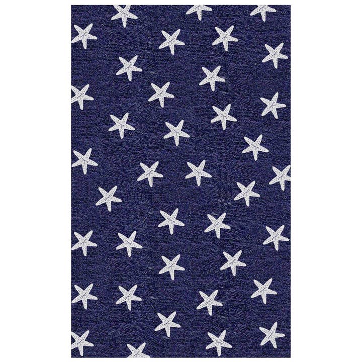 Tapete de Gancho Estrela-do-mar Azul 1,52 m x 2,44 m por atacado de Taylor & Co. - The Taylor Collection