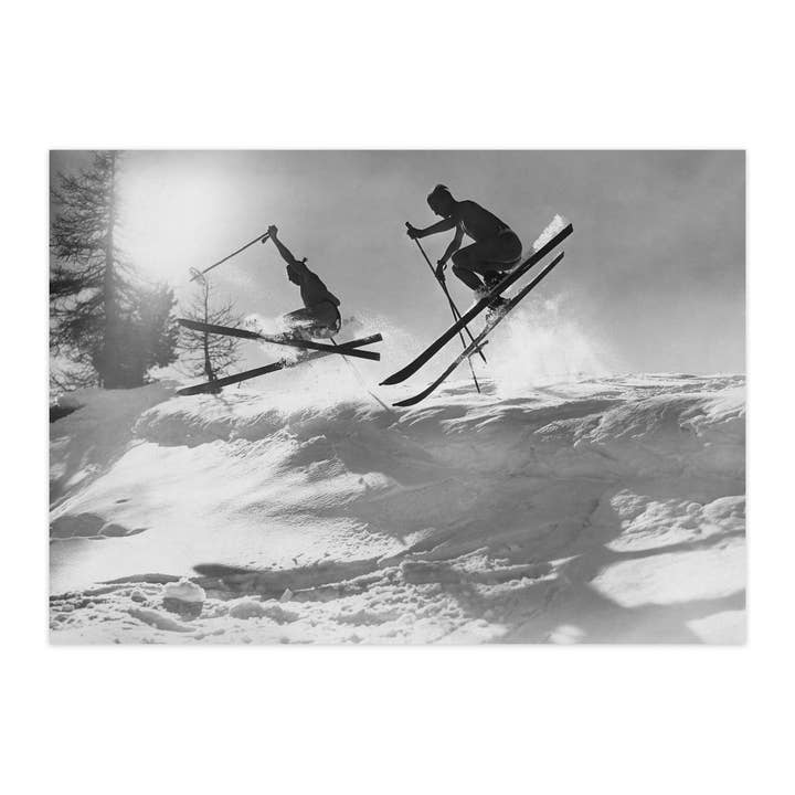 Postal "Hombres sin miedo y sin pantalones" para venta al por mayor de paruspaper. nutzfeine papeterie