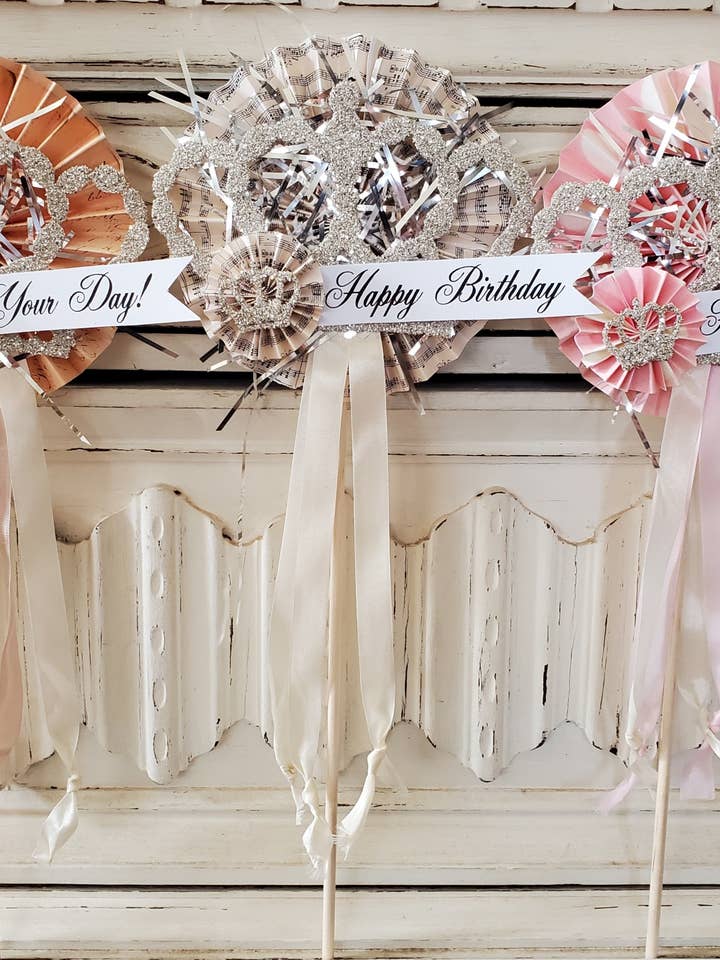 Wand Glitter Crown Tiara for wholesale by Little Heart Designs