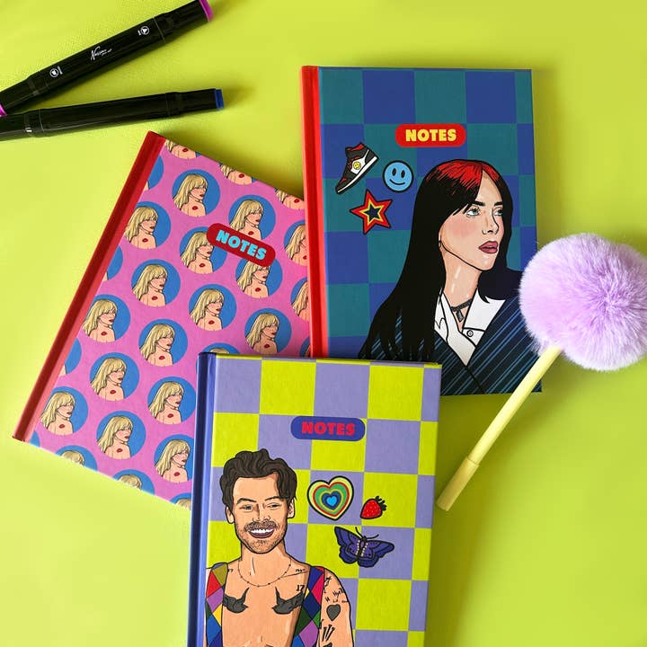 Studio Soph (We Pay Your Import Fees - We Ship DDP) - Wholesale Notebook - Billie Hard And Soft Notes Notebook Stationery 5