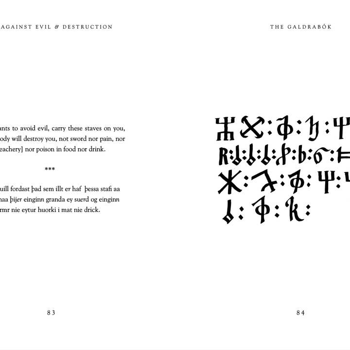 Hyldyr - Wholesale Religion Book - The Galdrabók: Forbidden Icelandic Folk Magic8