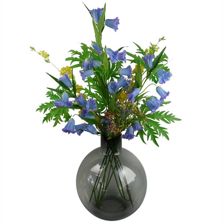 Leaf Design UK LTD - Wholesale Artificial Flowers - Pack of 6 x 55cm Artificial Foliage Stem Pink Berries