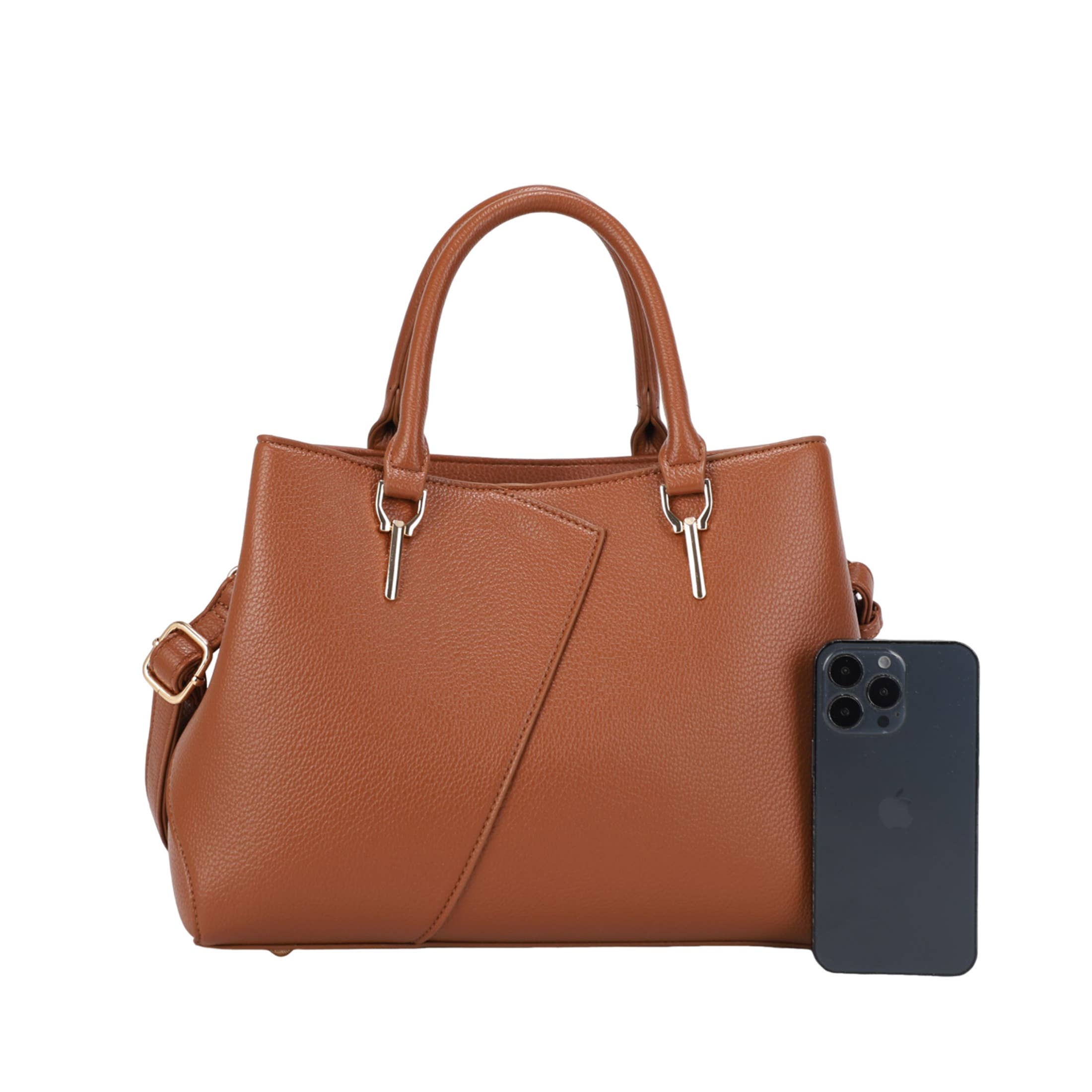 KAYLA+AVA - Wholesale Satchel - Women's - ROSARIO VEGAN LEATHER SATCHEL7