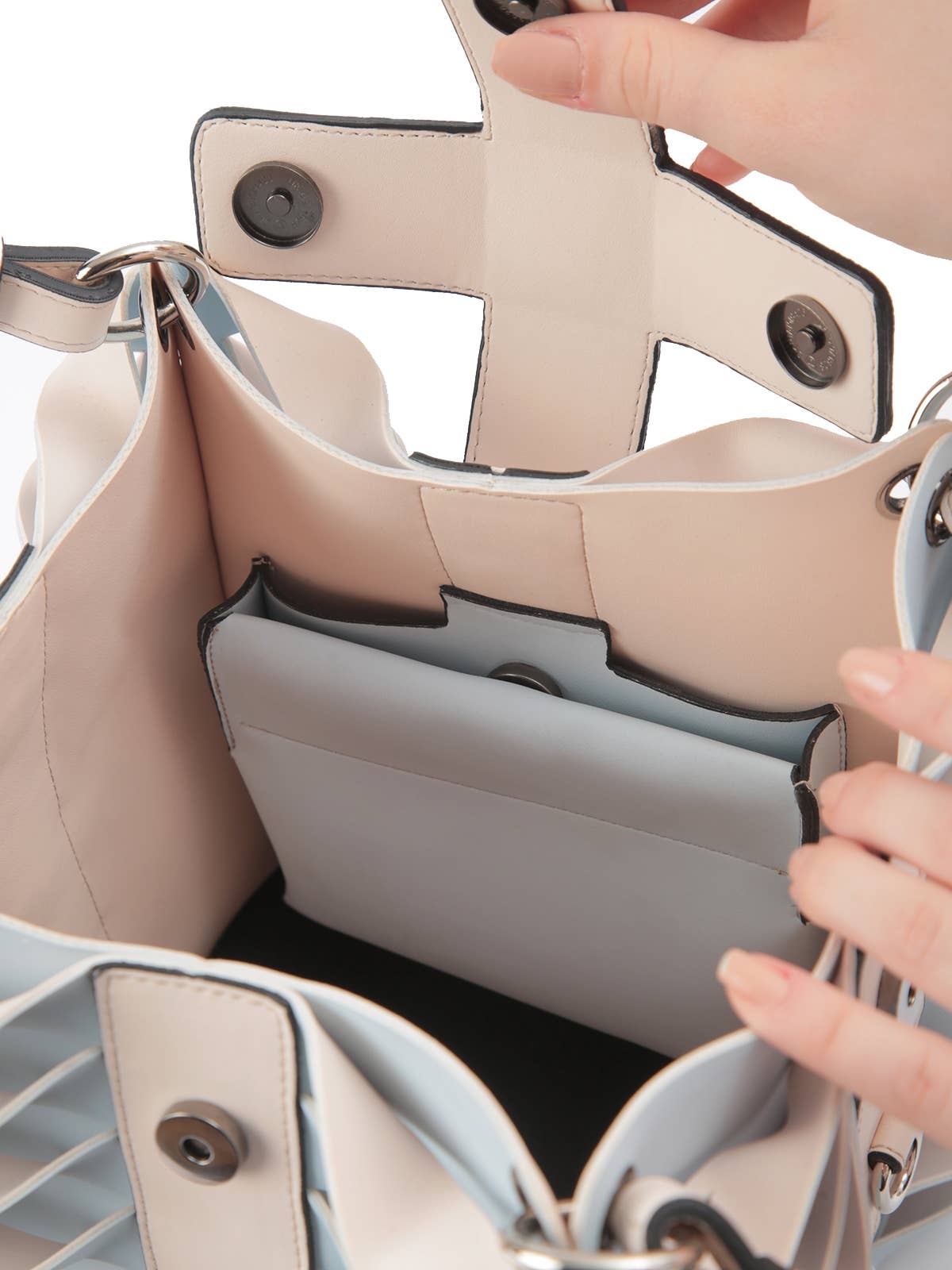 Ascopera - Wholesale Tote Bag - Women's - Ascopera Materna Ice Blue Women's Tote Bag3