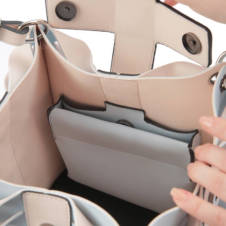 Ascopera - Wholesale Tote Bag - Women's - Ascopera Materna Ice Blue Women's Tote Bag3