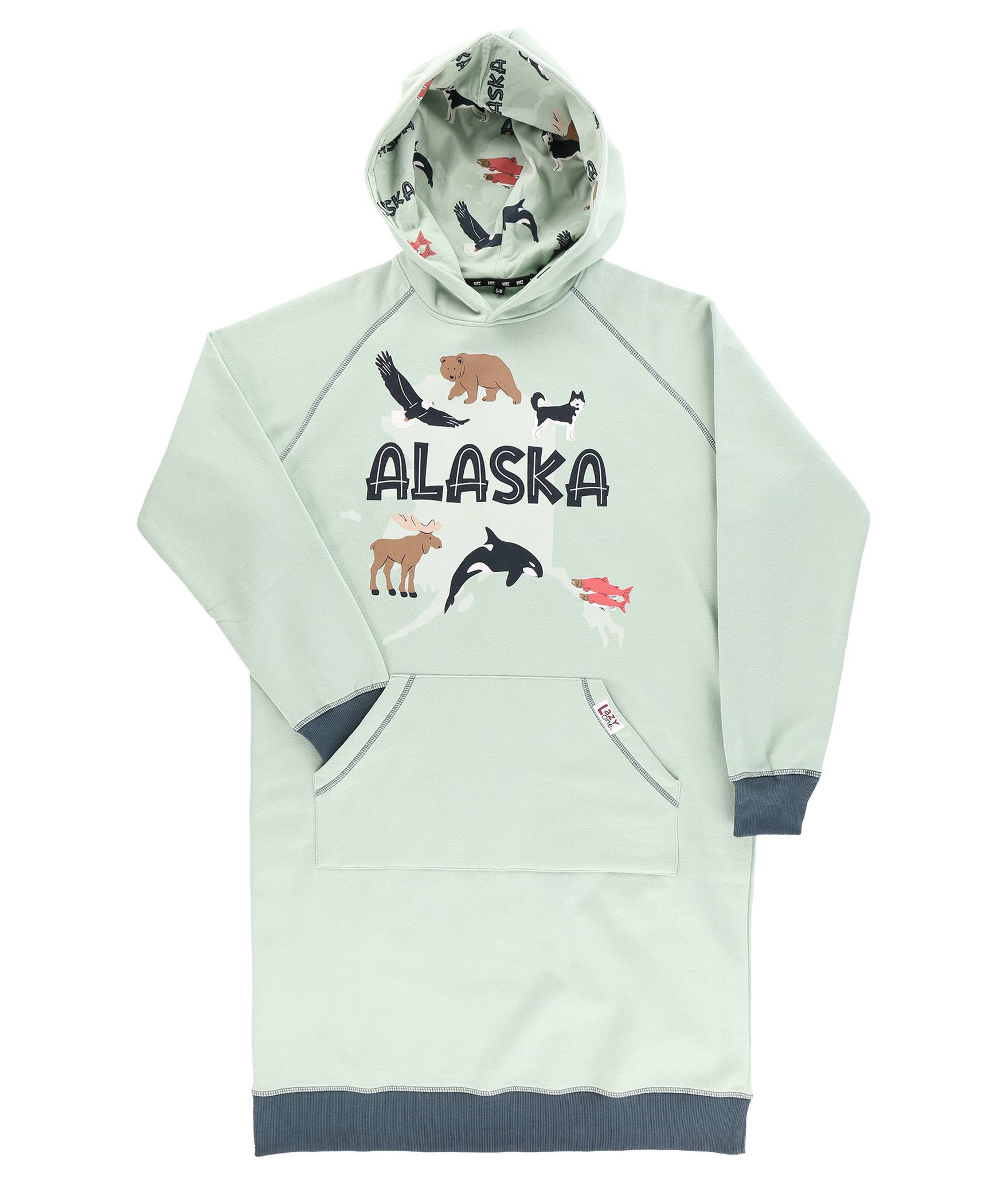 Lazy One - Vente Sweat à capuche – unisexe - Hoodie de Sommeil Alaska0