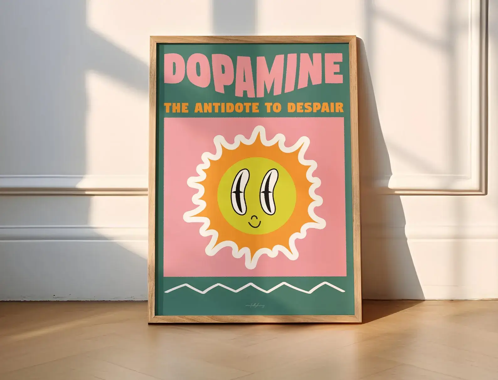 Createdbyharry - Wholesale Art Print - Dopamine Abstract Wall Art Print6