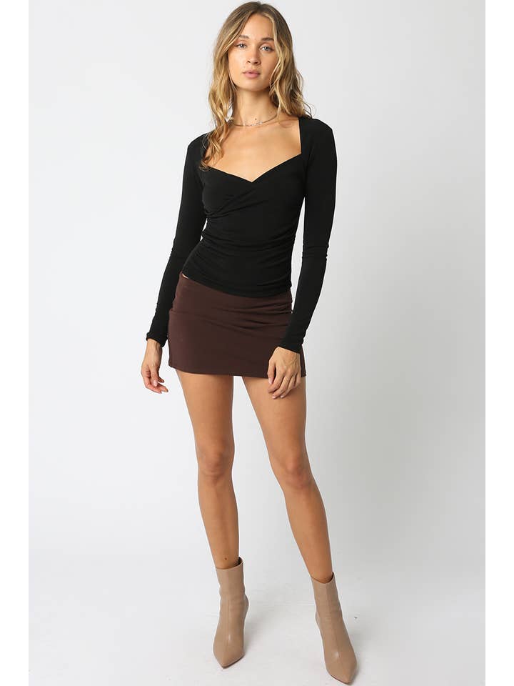 Olivaceous - Wholesale Skirt - Women's - Bonnie Micro Mini Skirt9