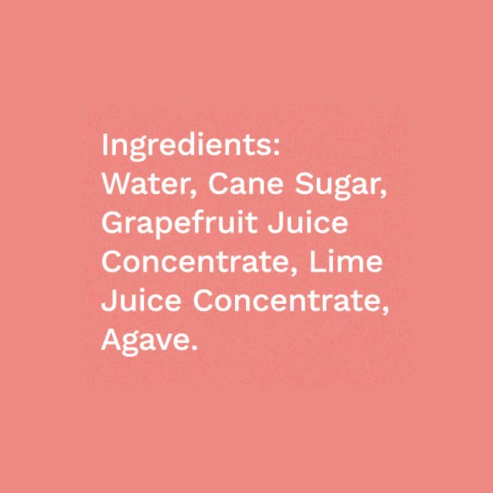 Wood Stove Kitchen - Vendita all'ingrosso Mix/sciroppo per cocktail - Paloma Mixer - Pompelmo e Lime, 16 fl oz5