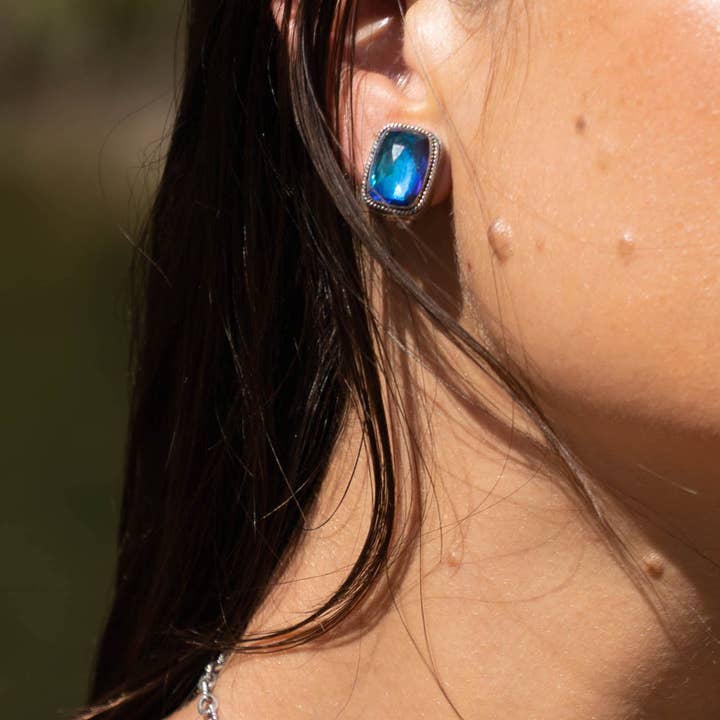 Peacock Earrings for wholesale by Lori Bonn