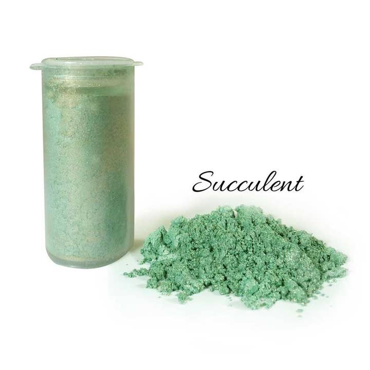 Crystal Candy Pearlescent Lustre Dust - Succulent for wholesale by Crystal Candy Unique Cake Decorations