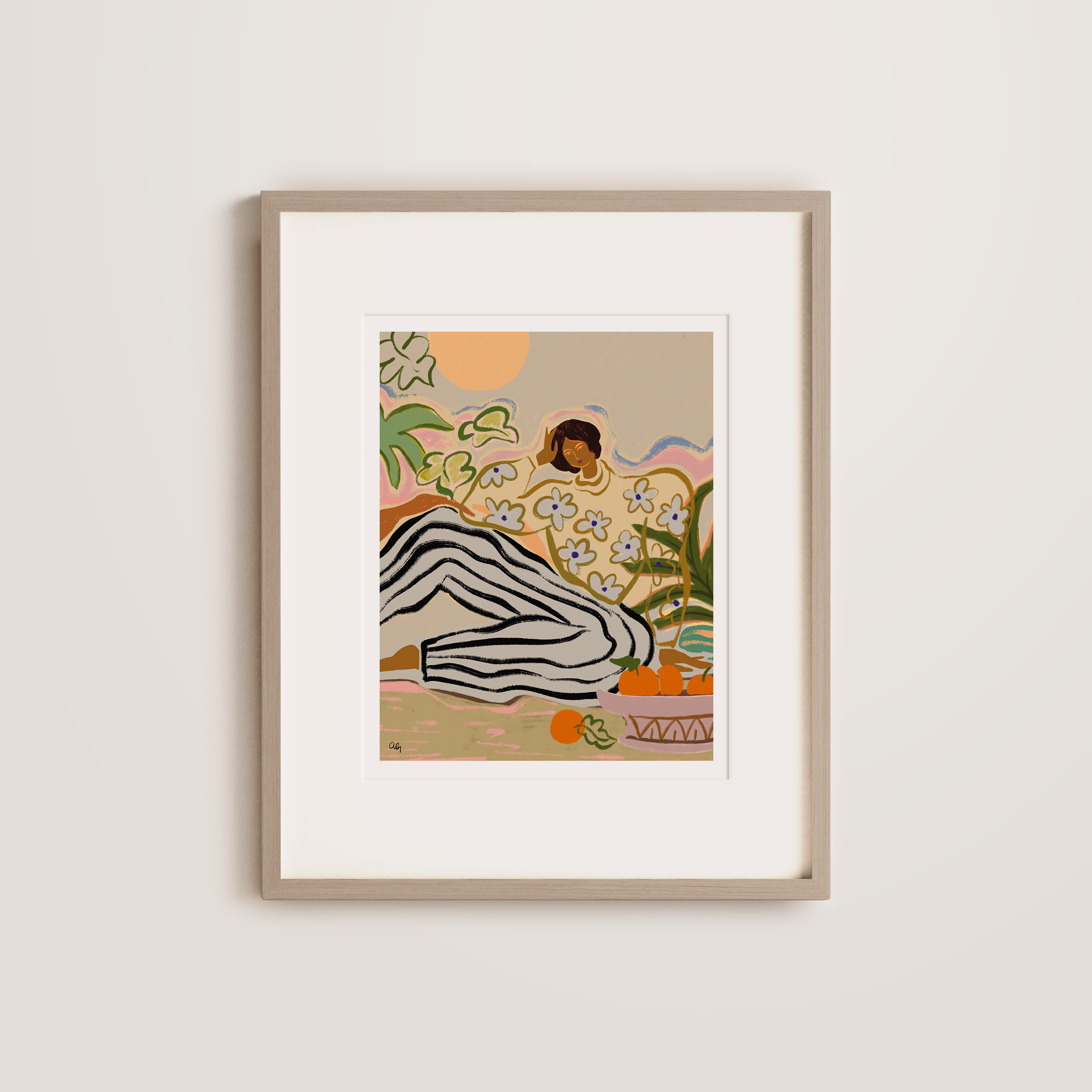 Someday Studio - Wholesale Art Print - Lazy Days Print2