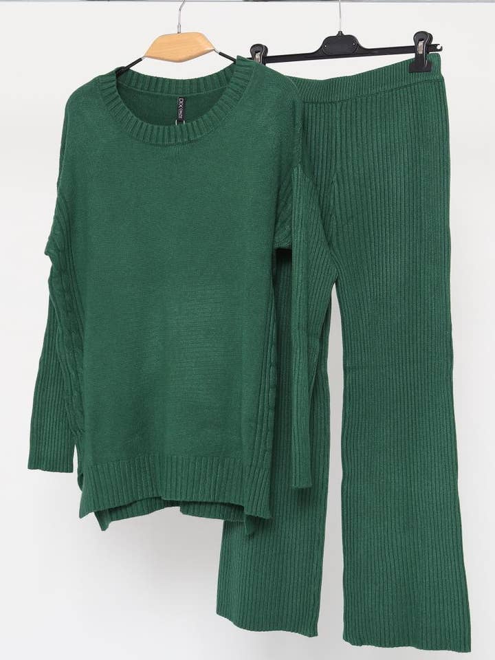 DIX-ONZE - Wholesale Lounge Set - Women's - Ribbed Premium Knit Homewear/Casual Set9