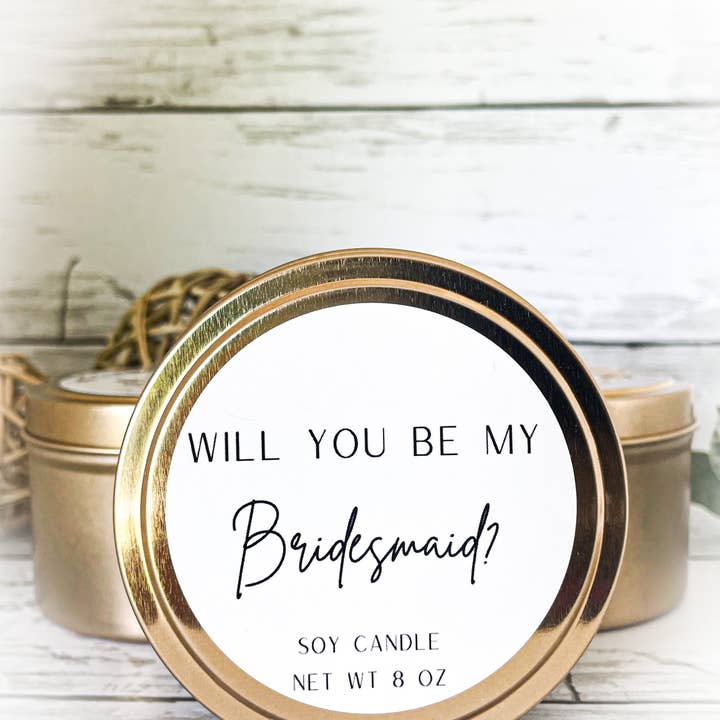 Soy Creations Studio - Wholesale Travel Candles - Wedding Candles/Bridesmaid Gift