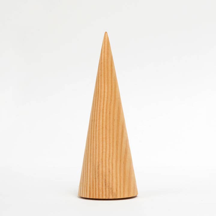 Scandi - Ornamento per albero da tavolo in legno fatto a mano per la vendita all'ingrosso da parte di The Arboretum
