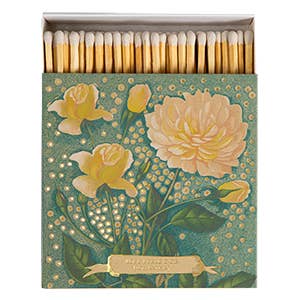 Rose Perle d'or Matches | Square - Safety Matches for wholesale by Archivist Gallery | Australia