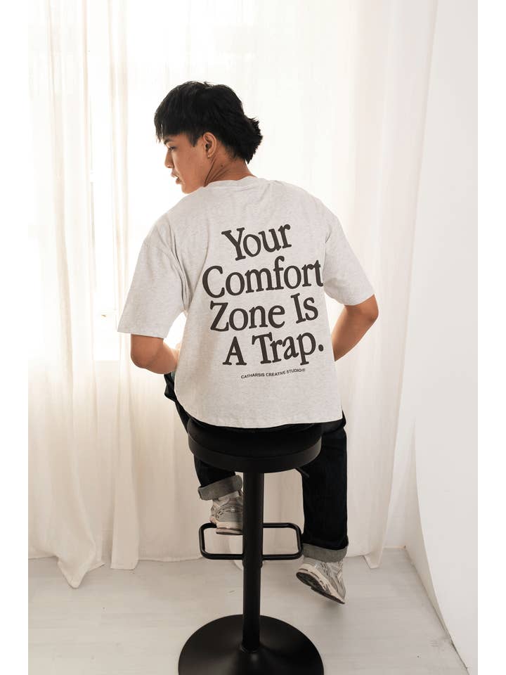 Natural Raw YOUR COMFORT ZONE IS A TRAP for wholesale on Faire3