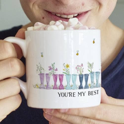 Caneca Bota Welly Best Buds por atacado de This is Nessie