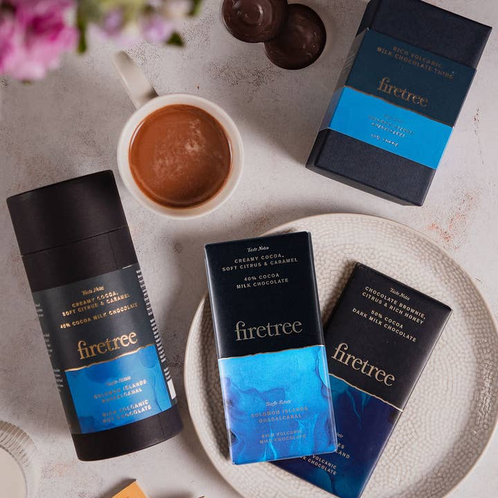 Firetree Chocolate - Wholesale Chocolate Bar - PHILIPPINES, MINDANAO ISLAND 50% DARK MILK 70G BAR