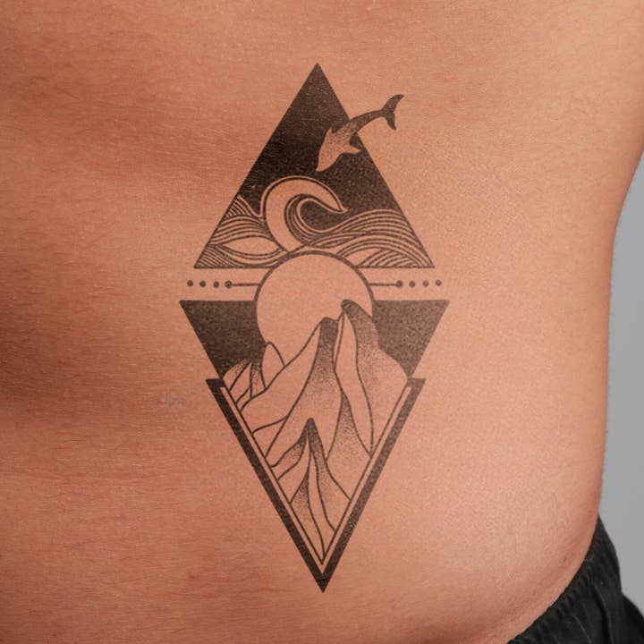 Ultra realistisk midlertidig tatovering, ny teknologi, varighed på 1-2 uger for engroshandel hos The Flash Tattoo