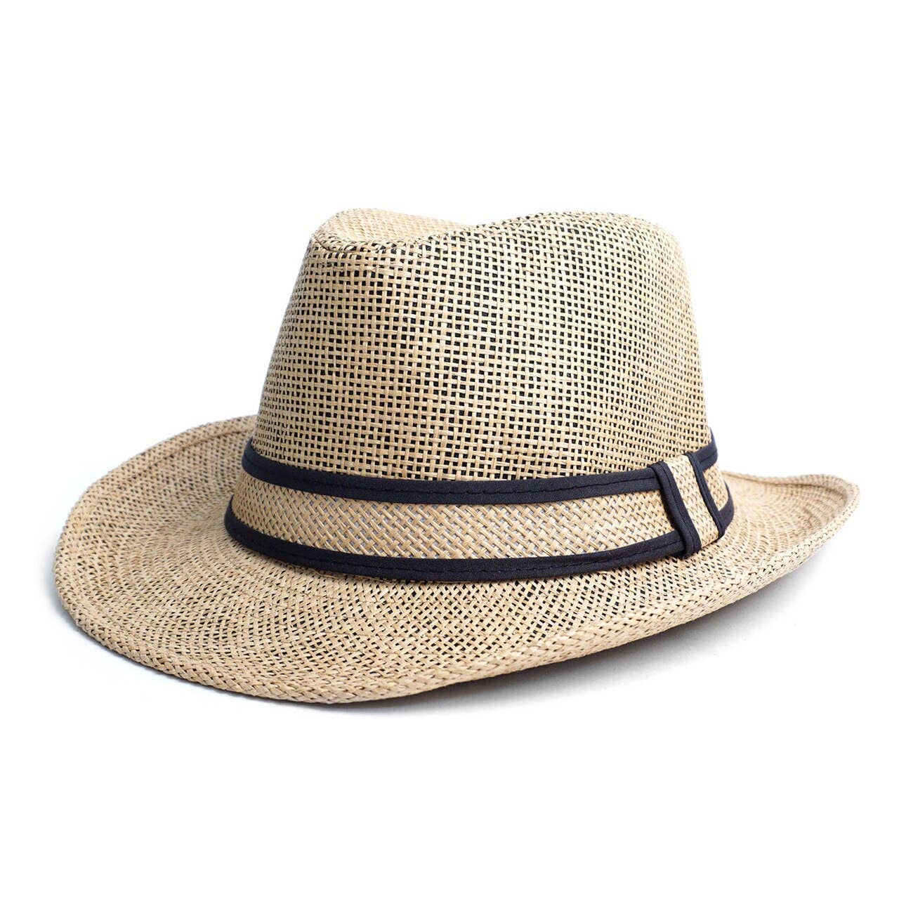 Selini New York - Wholesale Straw Hat - Unisex - Spring/Summer Fashion Panama Fedora Hat1