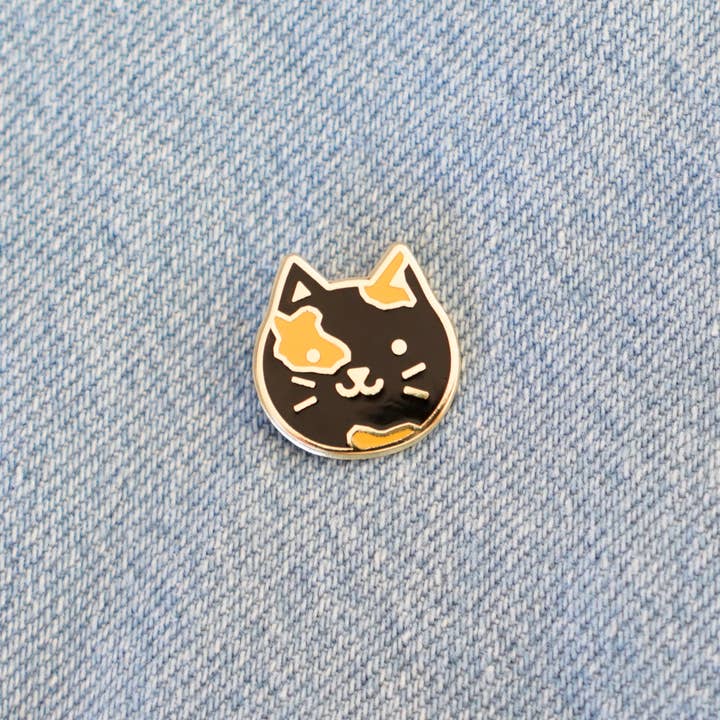 Everyday Olive - Wholesale Lapel Pin/Button - Kitty Pin11