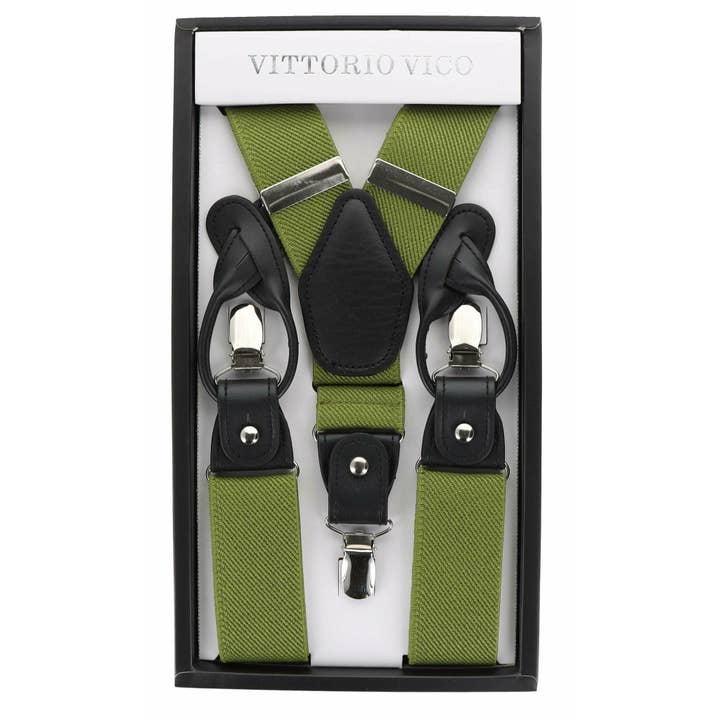Dubal Brothers - Wholesale Suspenders - Men's - Vittorio Farina Men's Vibrant Colorful Convertible Suspender by Classy Cufflinks4