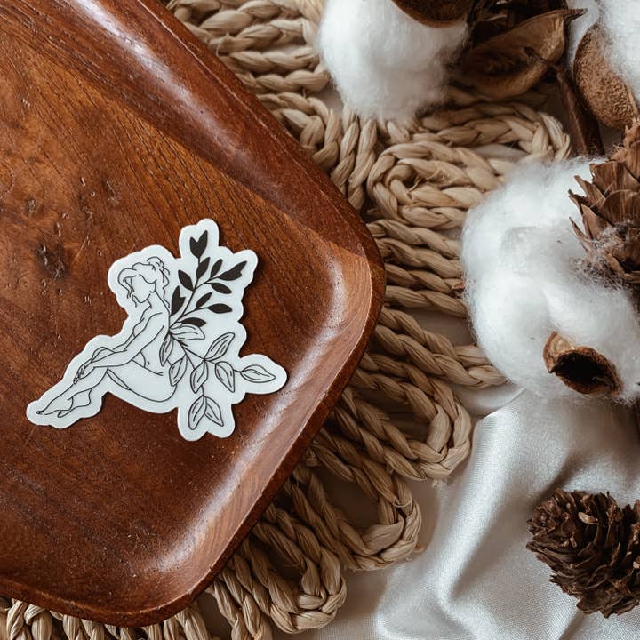 Flower Fairy Sticker for wholesale by Despues Designs