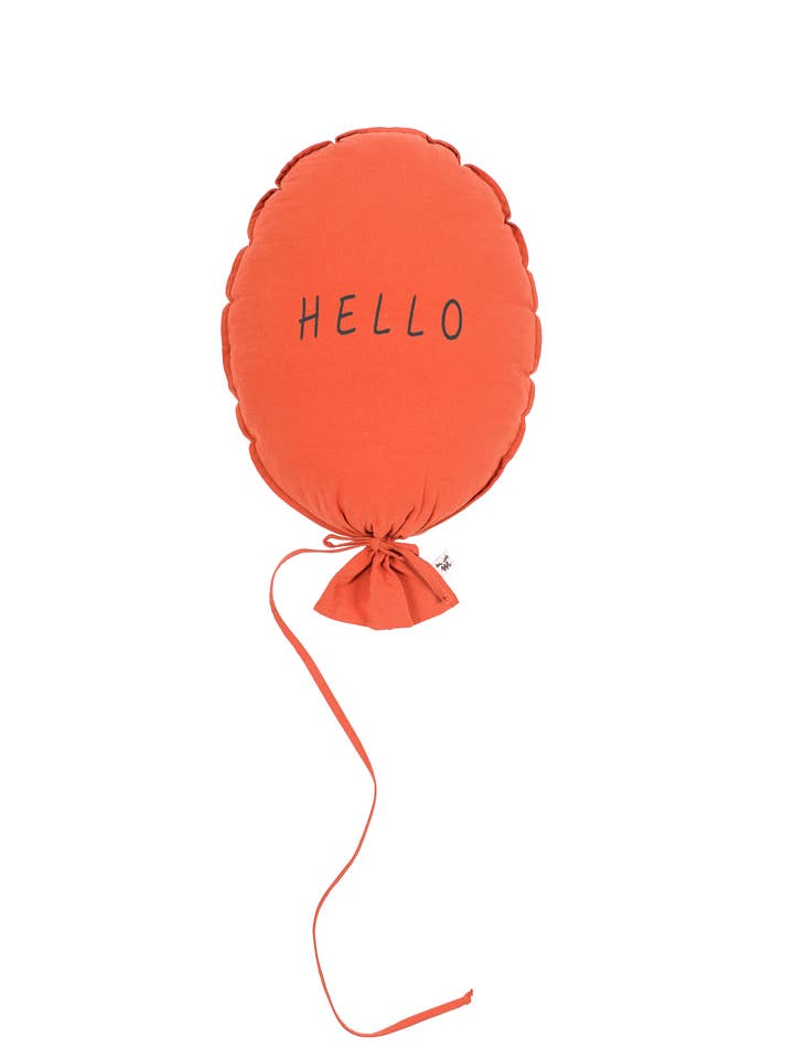 BALLONG KUDDE BRÄND APELSIN HELLO GRAFIT för wholesale av Malomi Kids