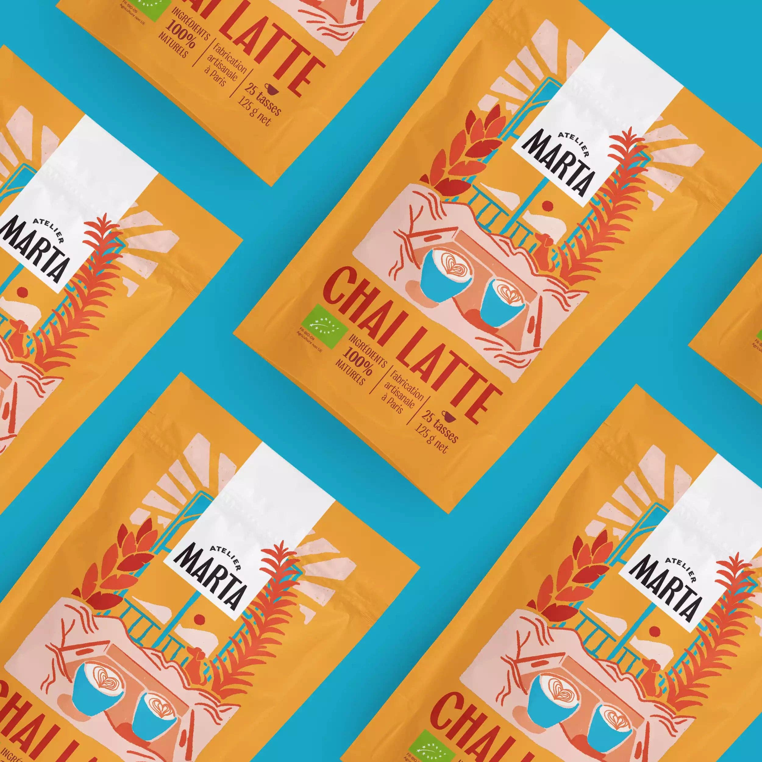 Atelier Marta - Wholesale Health/Detox Tea - Chai Latte | strengthens the immune system1