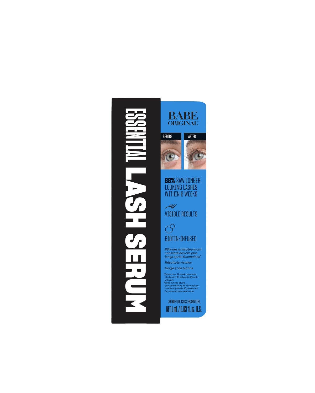 BABE ORIGINAL - Wholesale Eyelash/Brow Serum - Babe Original Essential Lash Serum 1mL2