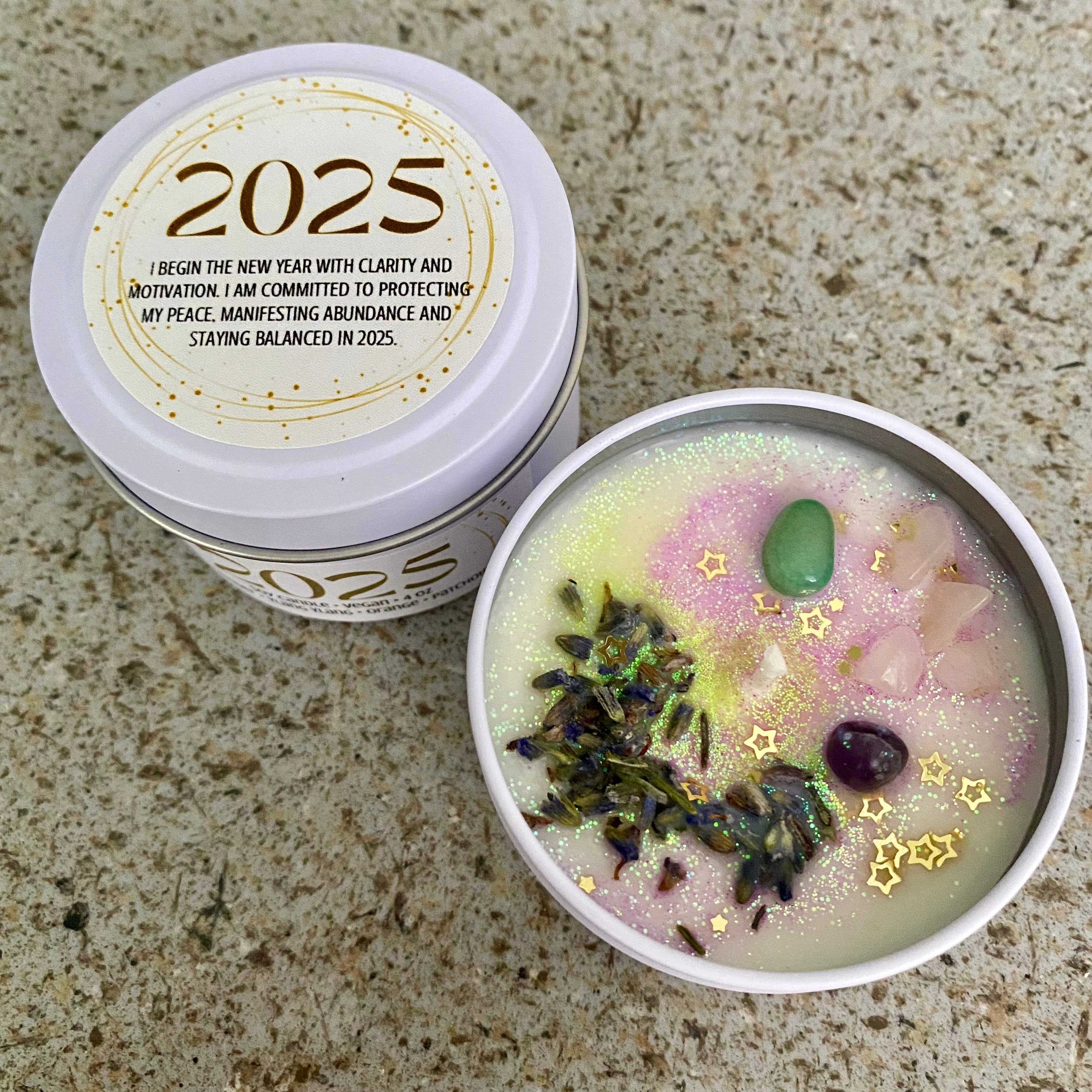 Raven’s Hearth – Engroshandel Glaslys – 2025 stearinlys | Overflod, fred og balance | 4 oz | Vegansk4