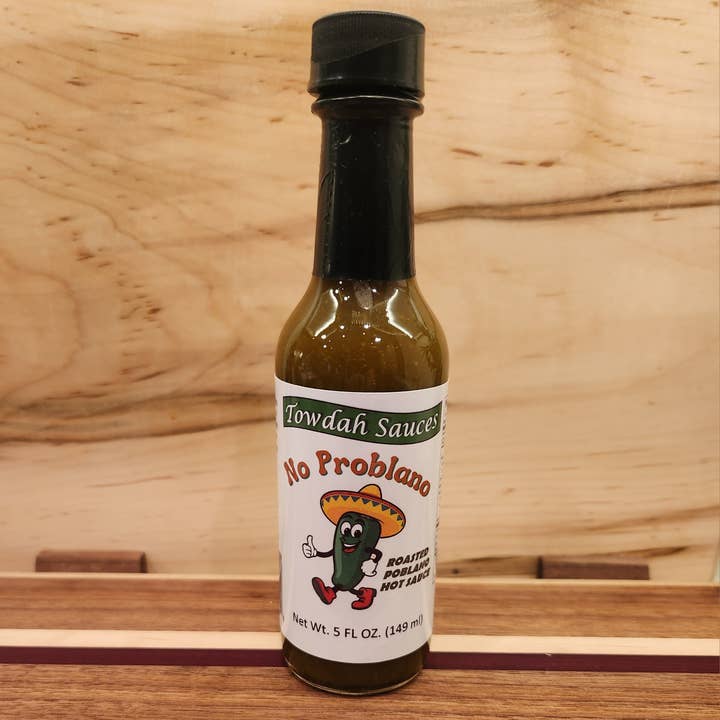 Pas de Problano Sauce Piquante pour la vente par Towdah Foods, Inc.