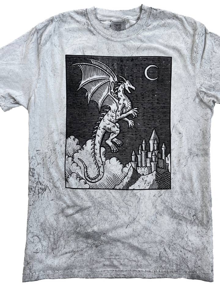 From the Sky smoke tee for wholesale by Leviathan Artworks