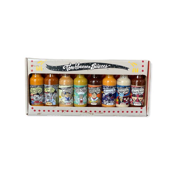 TorchBearer Sauces – wholesale Stark sås – Bästsäljare 8 Pack