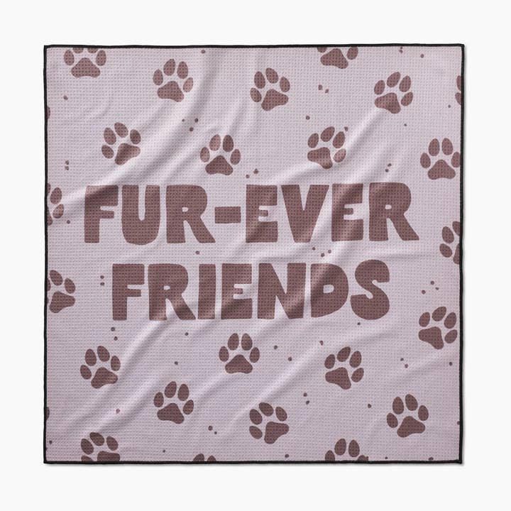 Geometry - Wholesale Pet Towel - Dog - Fur Ever Friends Dog Towel