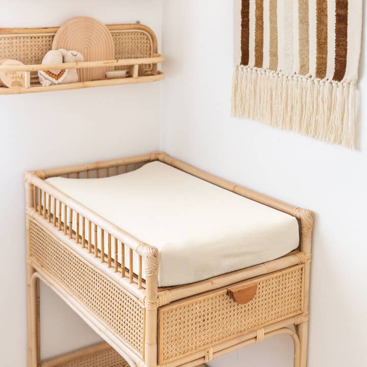 Kiin Baby – Großhandel Kinder-/Babybettlaken – Organisches Spannbetttuch für Wickelauflage und Stubenwagen12