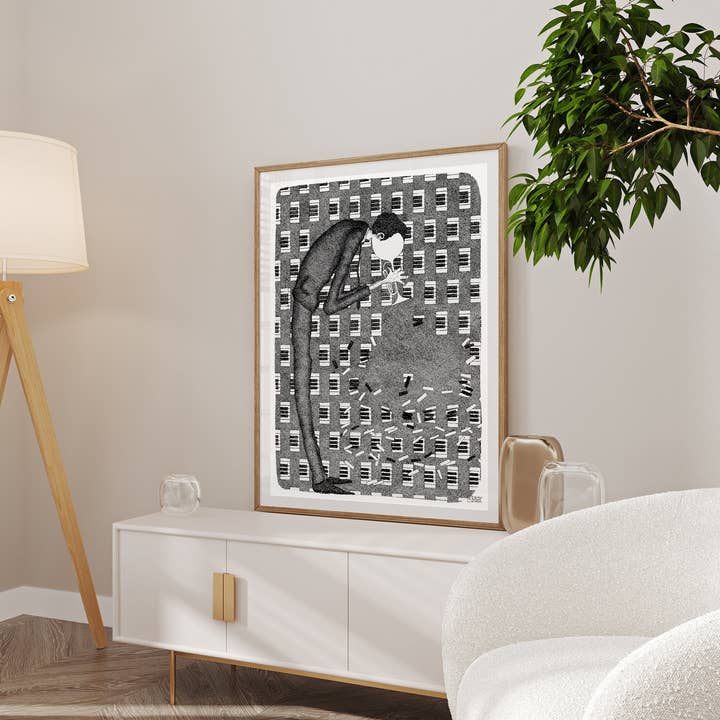 Musikdekorationsplakat til musiker eller musikrum for engroshandel hos le murmure des murs