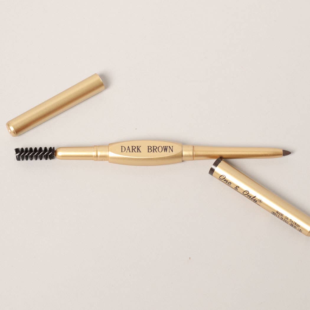 Fashion City - Wholesale Eyebrow Pencil/Filler - Waterproof Cosmetic Duo Eyebrow Pencil Brush4