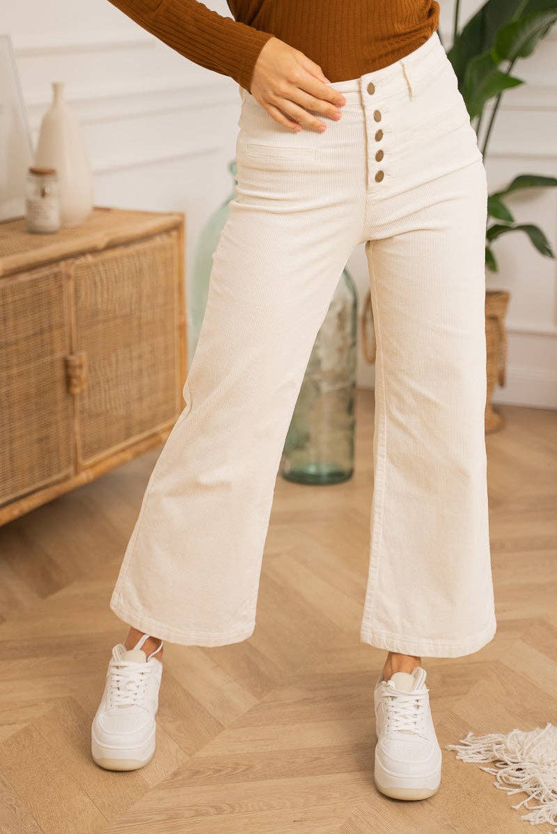 Oraije Paris - Wholesale Pants - Women's - Valentina velvet wide pants35