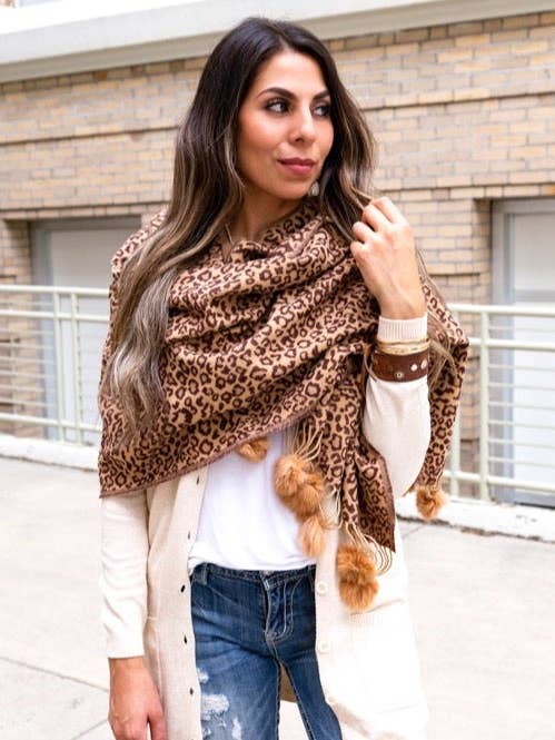 Foulard Leopard pour la vente par Hipster Row