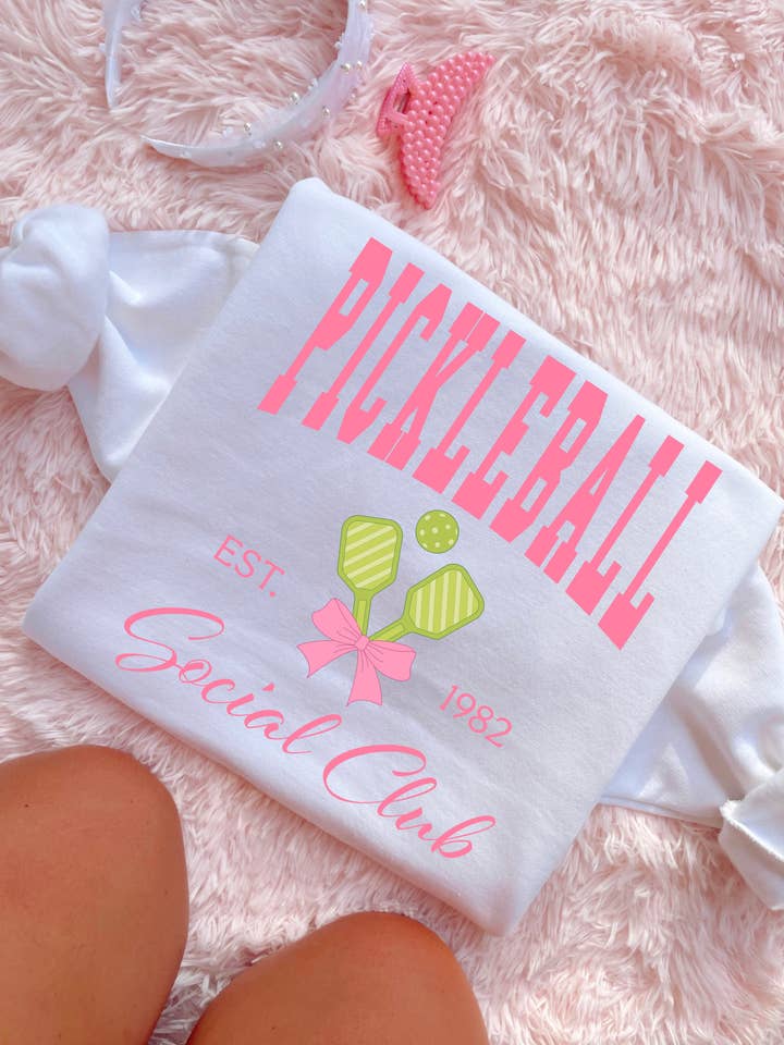 Pickleball sweater for wholesale by Kalei's Creations