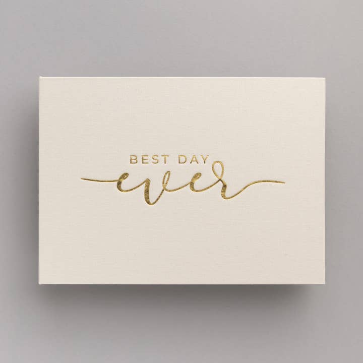 The Motion Books - Wholesale Memory Book - Kids & Baby - BEST DAY EVER Wedding Video Album | Video Book