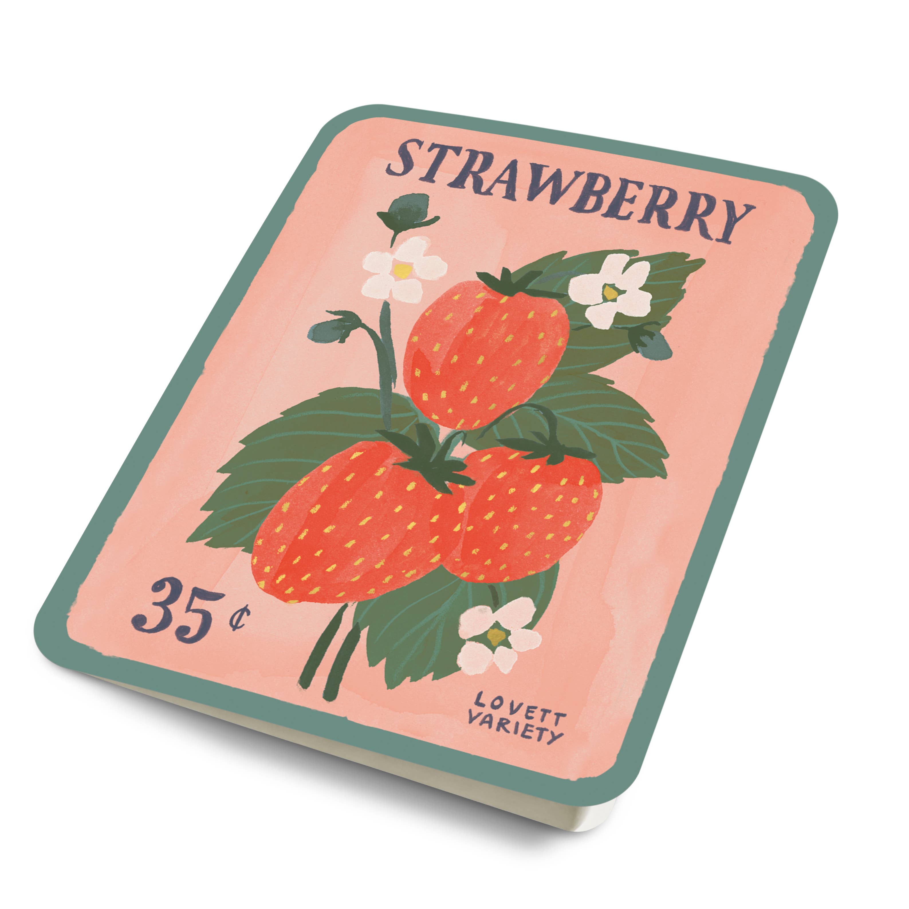 Studio Oh! - Wholesale Stationery/Notecard Set - Artisan Notecards Strawberry Seeds3