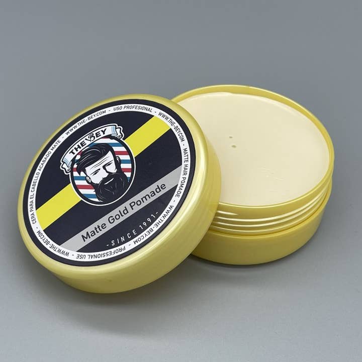 The Bey - Wholesale Hair Styling Gel/Mousse - Matte Gold Pomade Wax