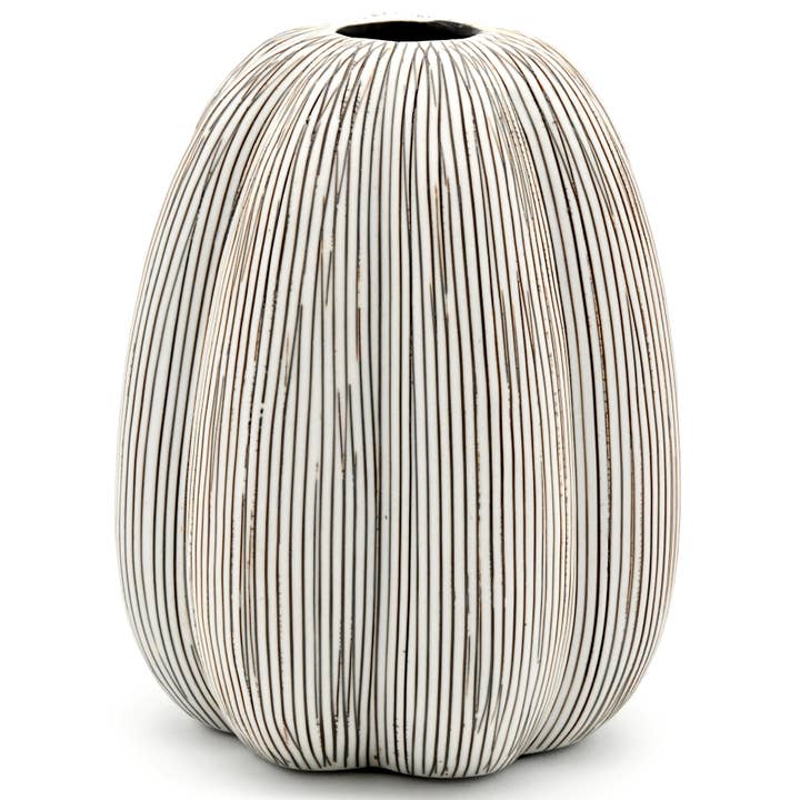 Art Floral Trading LLC - Wholesale Candle Holder - C1348W1 PUMPKIN TAPER CANDLE HOLDER M - W1 Candle holders