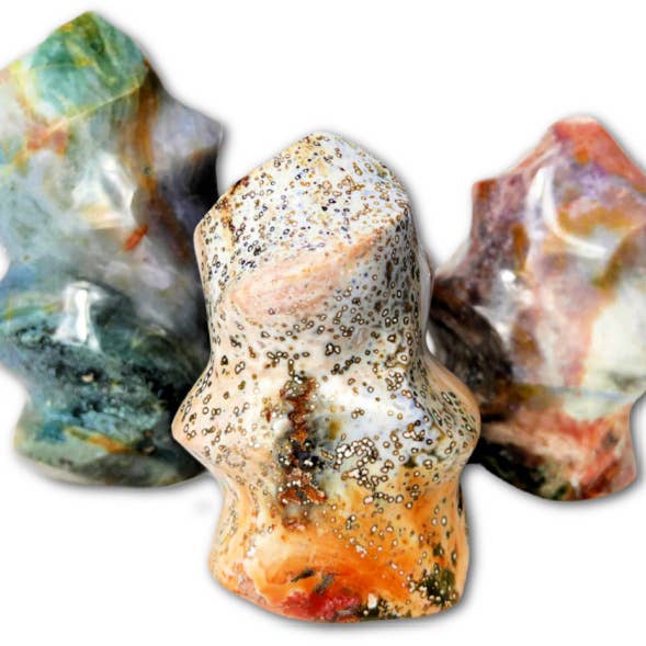 Ocean Jasper-flamma för wholesale av Crystal Magick Wholesale Ltd