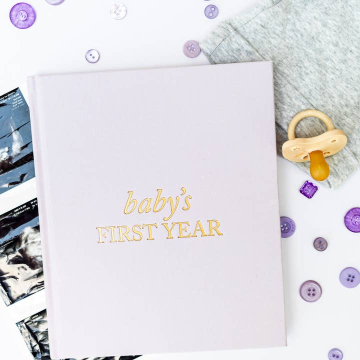 Duncan & Stone Paper Co. - Wholesale Memory Book - Kids & Baby - Baby's First Year Memory Book & Photo Album | Mother's Day20