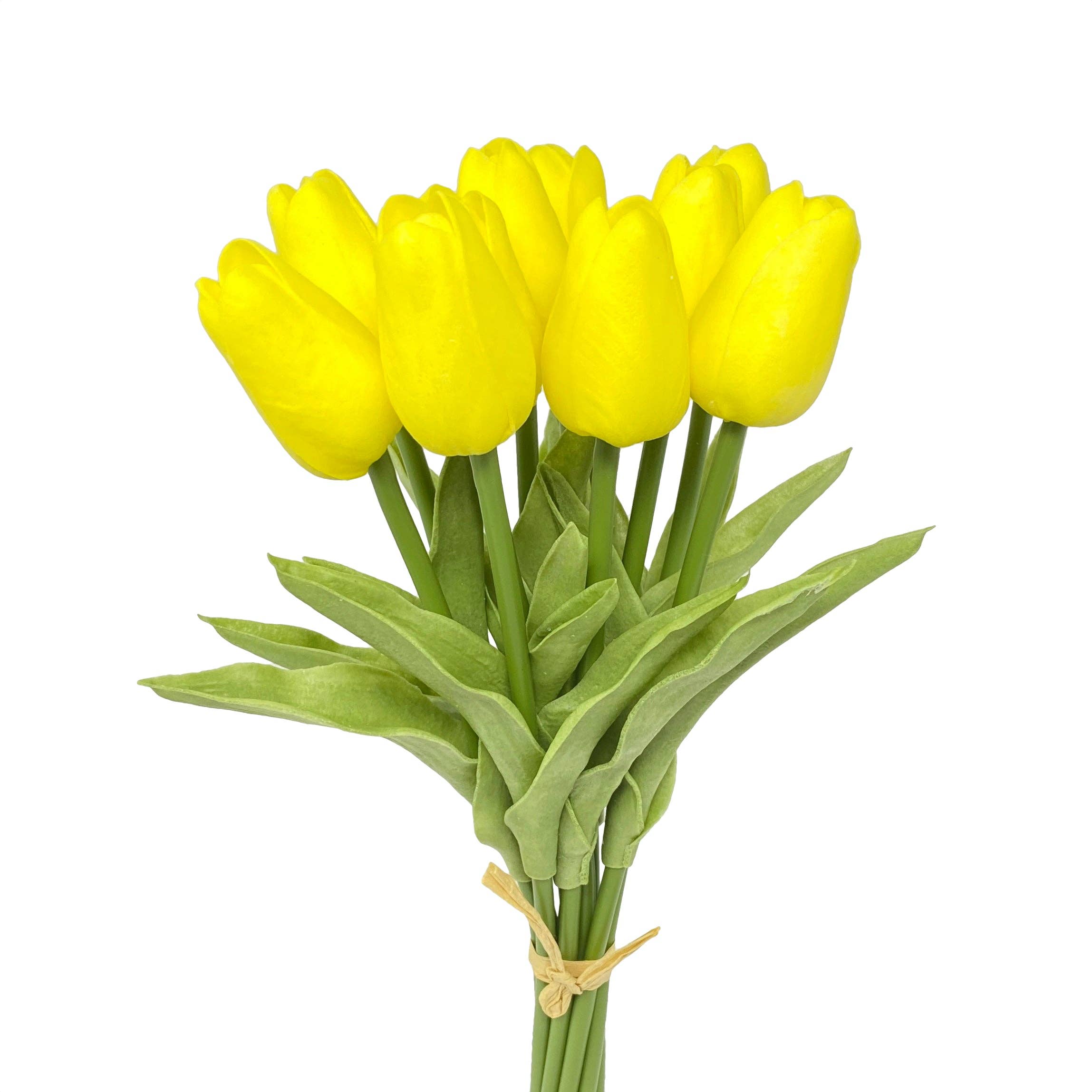 Sun Decorer - Vente Fleurs artificielles - Faux tulipes réalistes - bouquet de 10 tiges9
